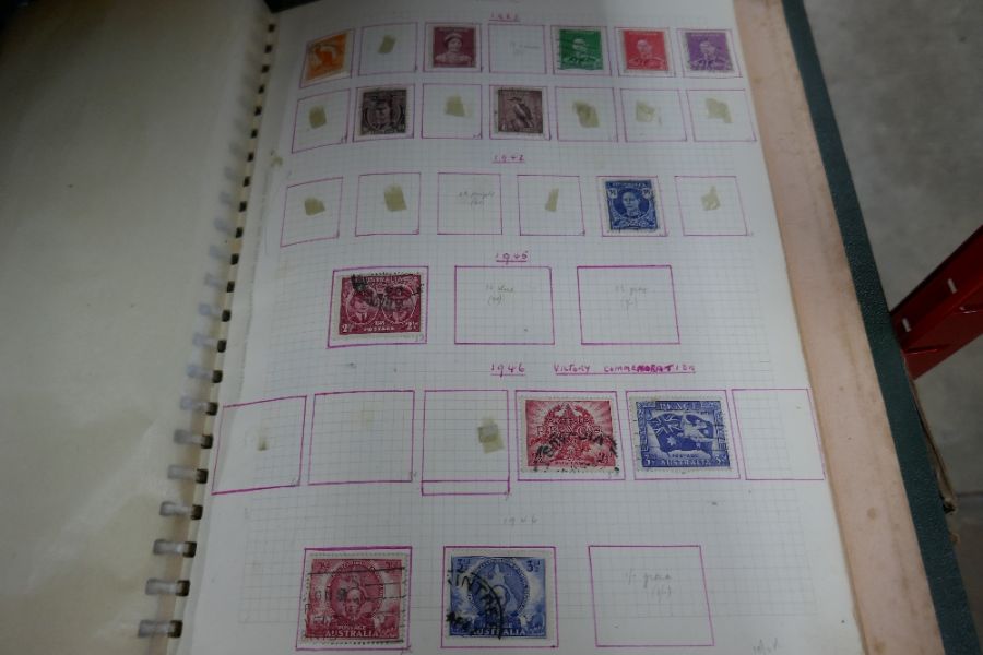 A selection of various stamp albums from around the world - Image 2 of 3