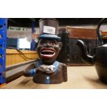 Native african with hat moneybox