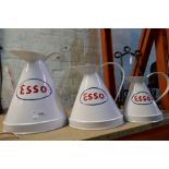 Three Esso jugs