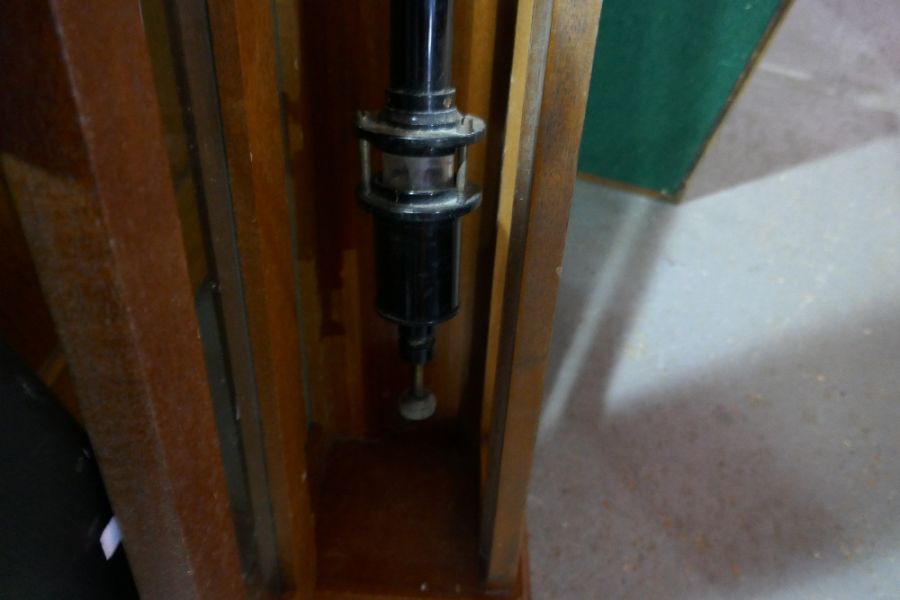 P Forton stick barometer by George & Becker in fitted case - Image 3 of 3