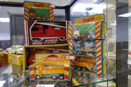 Lone Star die-cast Fire engines & Lone Star Impy Lorry's