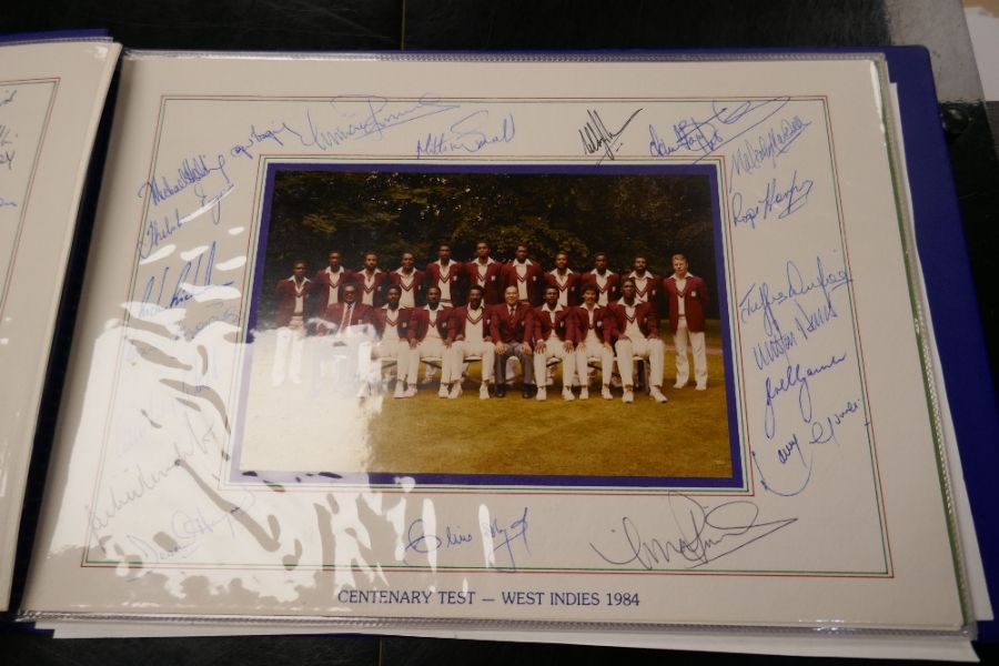 A Cricket autograph book from the 1980s - Lancashire C.C.C., including a large number of autographs - Image 3 of 5