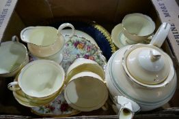 A Paragon coffee set and sundry