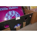 Two large boxes of vintage LPs including Jazz, 60's etc