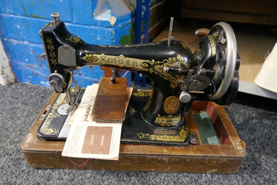 Vintage Singer sewing machine