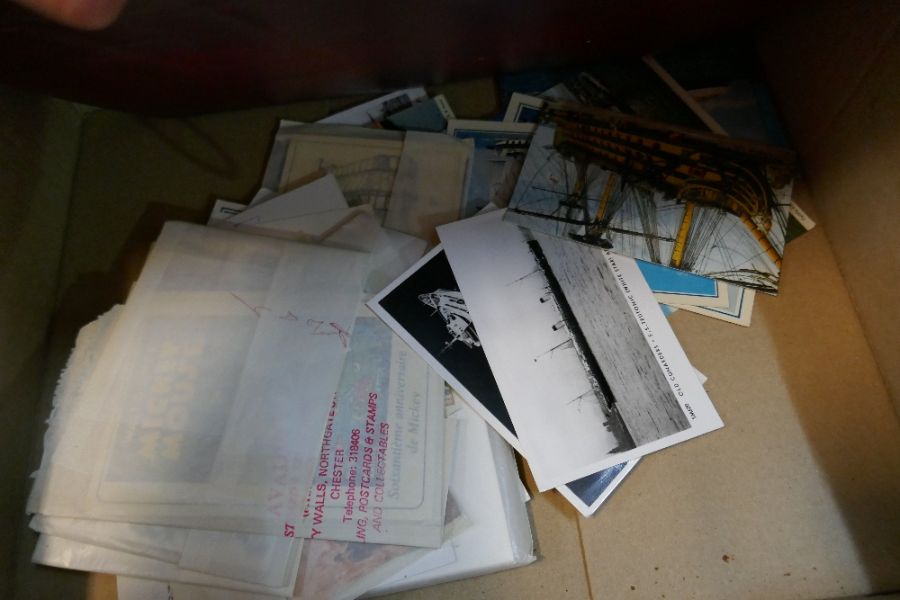 Box of Post Office cards in albums and some loose - Image 11 of 19