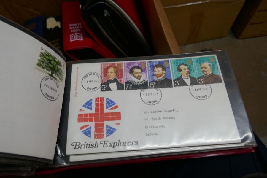 A box of GB First Day Covers and PHQ cards, in 6 albums - Image 4 of 4