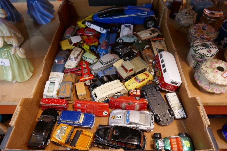 A quantity of play worn model cars including Corgi, Lesney etc - Image 3 of 4