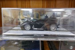 Eaglemoss collection Batman vehicles and magazines, 26 vehicles boxed