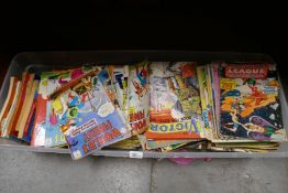 Large quantity of vintage Beano albums, DC Comics, Giles albums etc