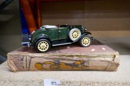 Vintage edition of Chums and a 1/18th scale Ford model A