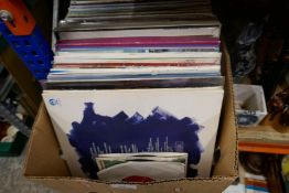 Large box of 70s and 80s LP's to include ABBA, Blondie etc