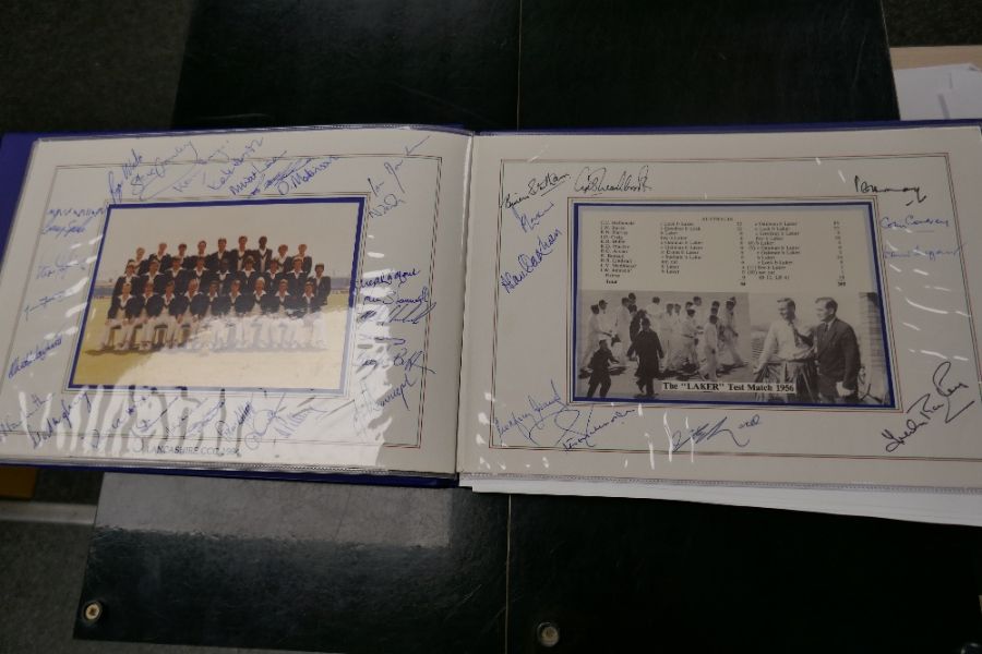 A Cricket autograph book from the 1980s - Lancashire C.C.C., including a large number of autographs - Image 5 of 5