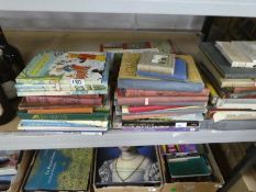 A collection of vintage childrens albums, story books, etc