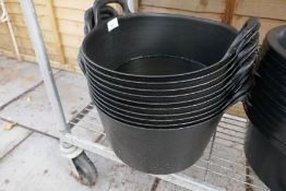 10 x 14 litre trug buckets