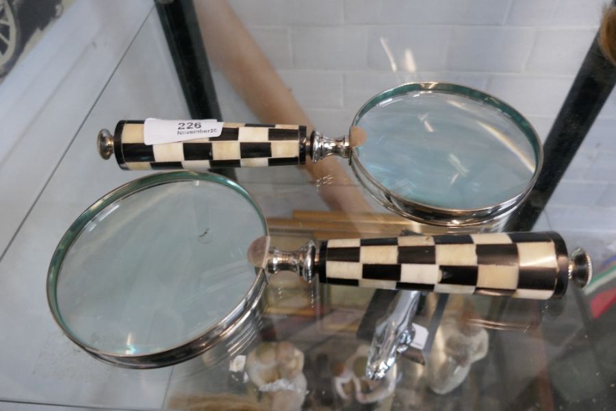 2 x magnifying glasses - Bild 3 aus 3