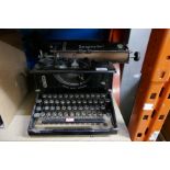 Imperial typewriter 'The British Right Through'