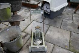 Vintage galvanised 'Northwood' line marker