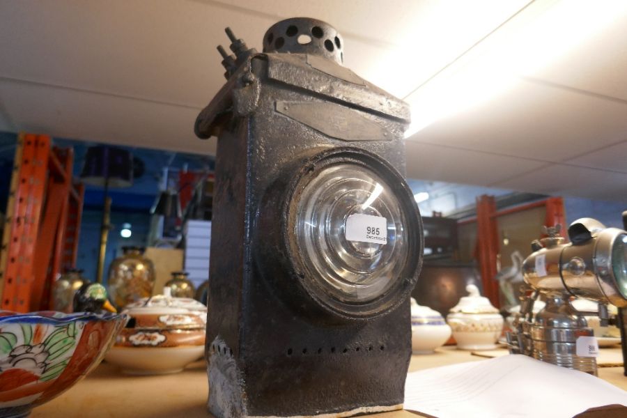 Two railway lamps - Image 4 of 4