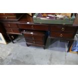 Stag Minstrel, a pair of bedside chests, a dressing table and a head board
