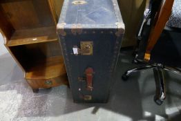 An old travelling trunk