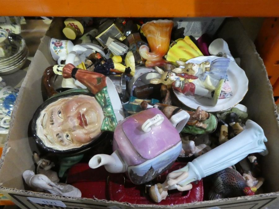 Various selection of vintage china including character jugs and 'Bunnykins' figures - Image 2 of 2