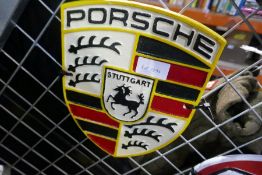 Small Porsche sign