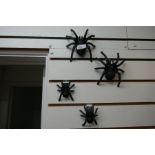 Four Spiders