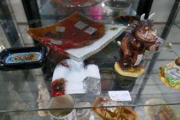 A Beswick figure of Gruffalo, a figure of a mouse and sundry