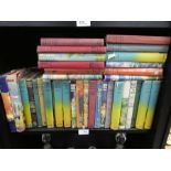 A shelf of Biggles children's books