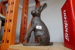 Hare statue