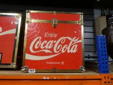 Vintage 'Coca Cola' square trunk