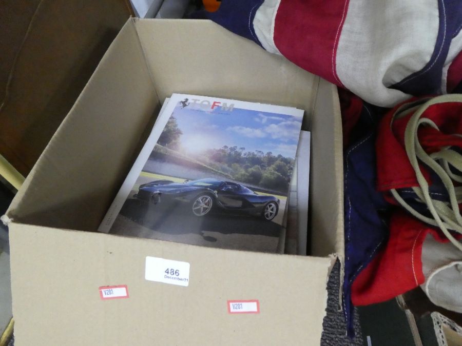 A box of Ferrari brochures and similar items - Image 3 of 3