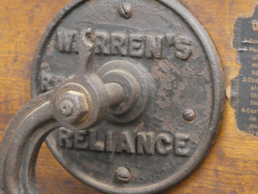 A warren's rotary knife cleaner, early 20th century - Image 3 of 3