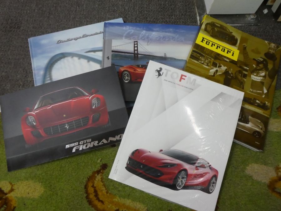 A box of Ferrari brochures and similar items - Image 2 of 3