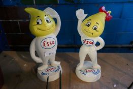 Pair of Esso banks