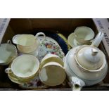 A Paragon coffee set and sundry