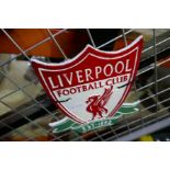 Liverpool football plaque