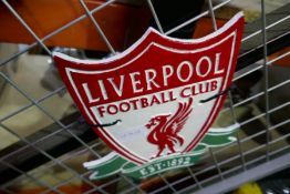 Liverpool football plaque