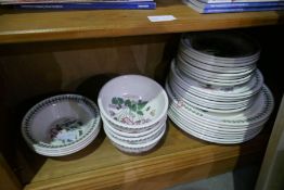 A small quantity of Port Merion Botanic Garden dinner ware