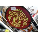 Football plaque MU