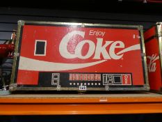 Vintage rectangular 'Coca Cola' storage trunk