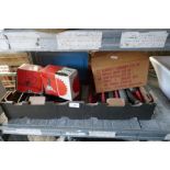 Box containing various tools
