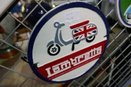 Lambretta plaque