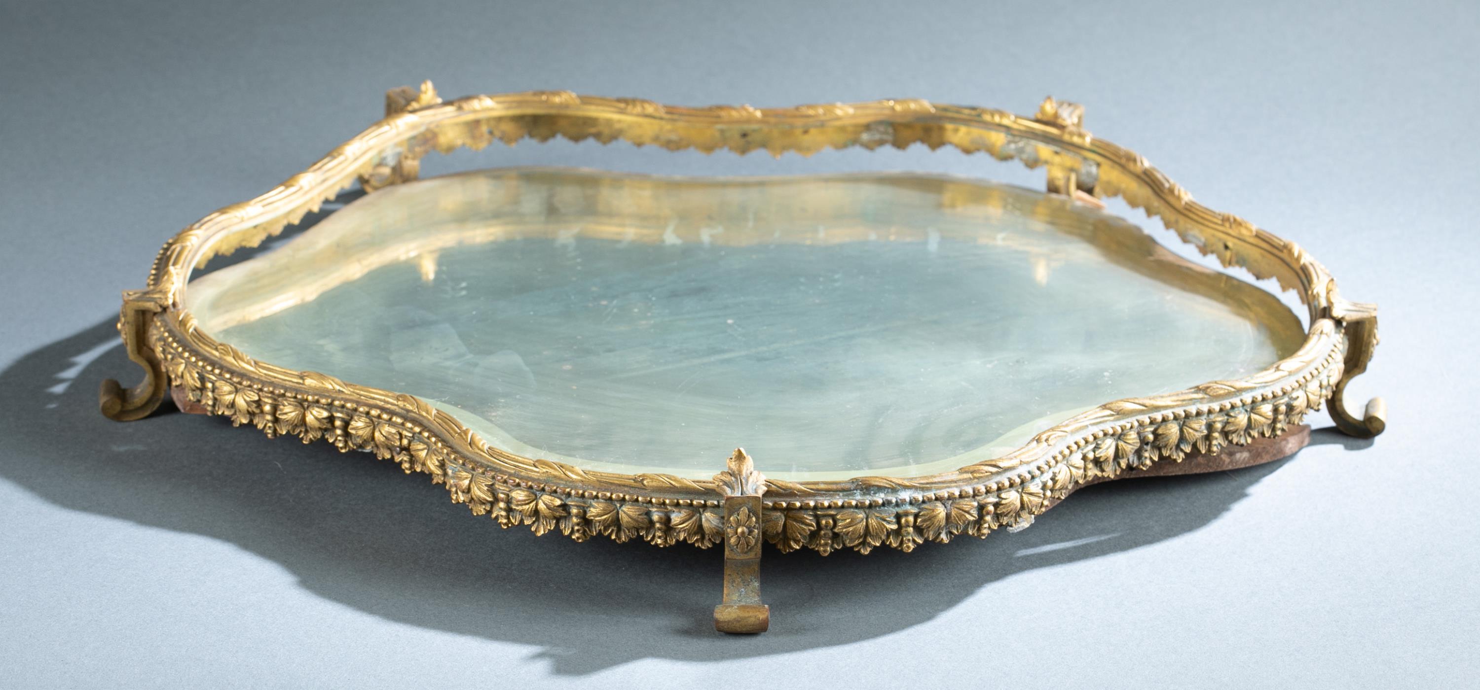 Louis XV style ormolu style plateau, 19th c.