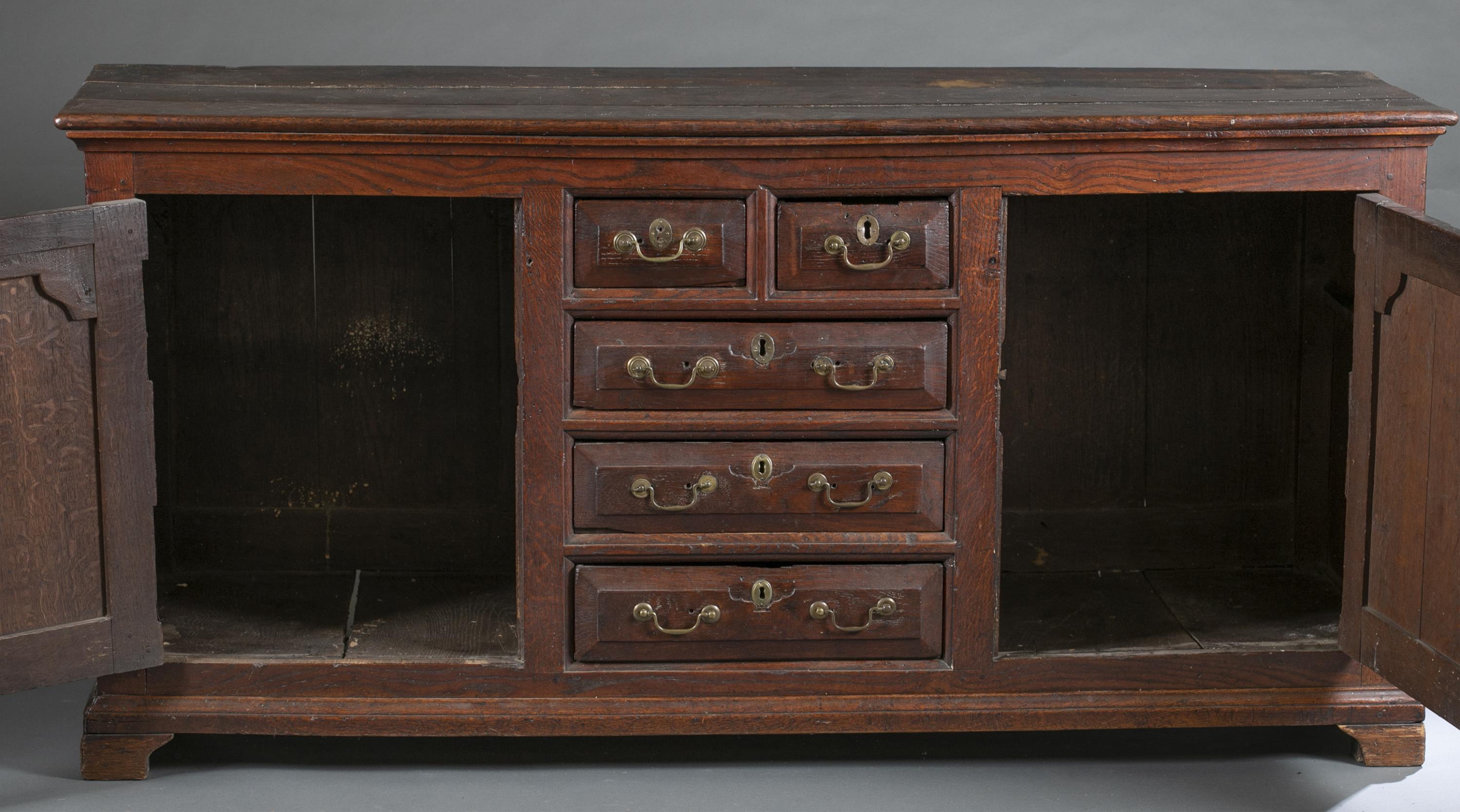 Welsh oak dresser or cupboard, 19th c. - Image 5 of 5