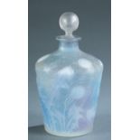 French "Pissenlits" cameo glass flacon.