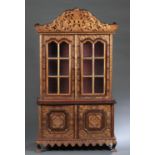 Chinese gilt and carved wood cabinet