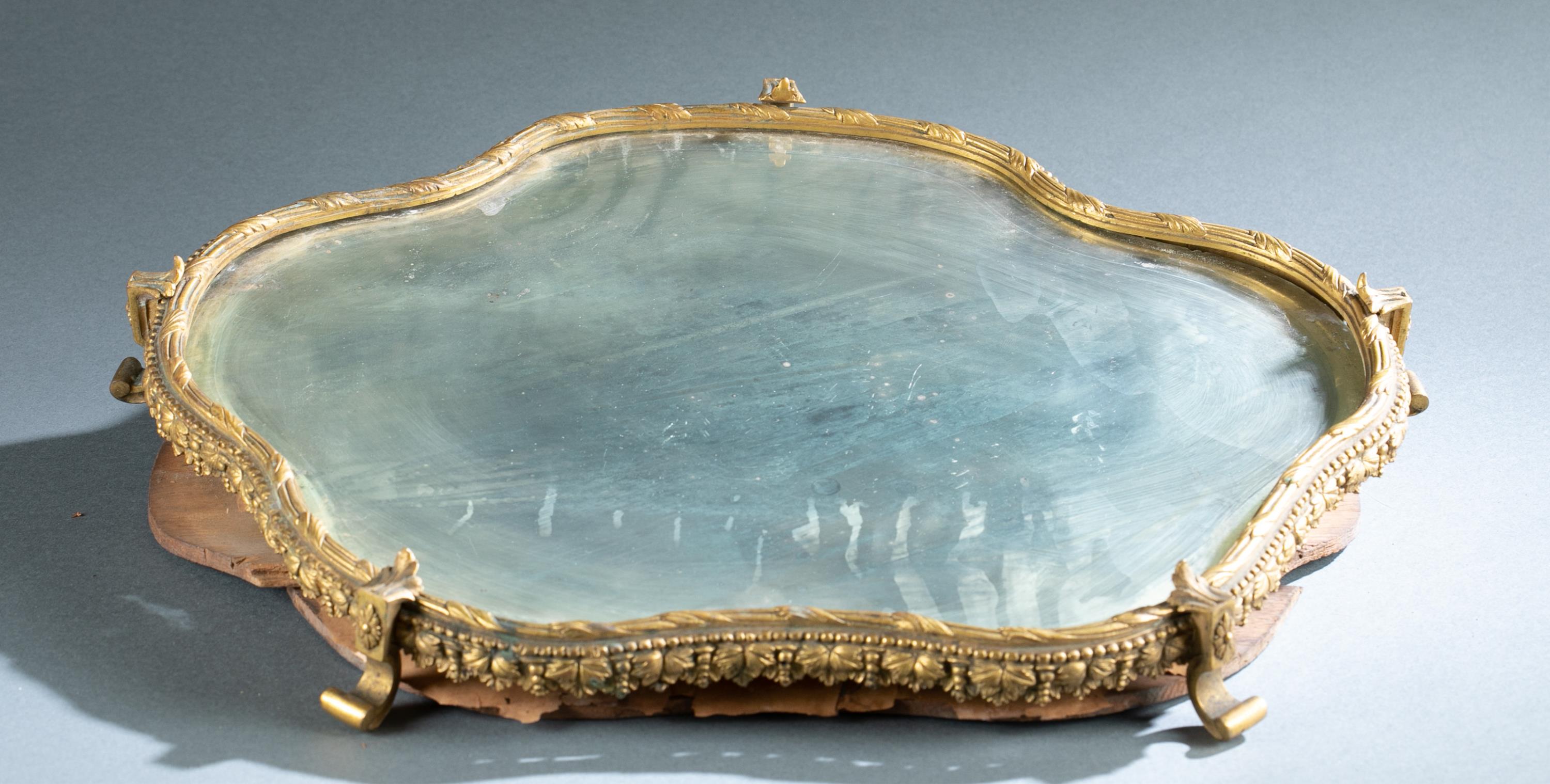 Louis XV style ormolu style plateau, 19th c. - Image 4 of 4