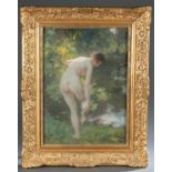 Charles-Amable Lenoir, Bather, 19th/ 20th, O/C.